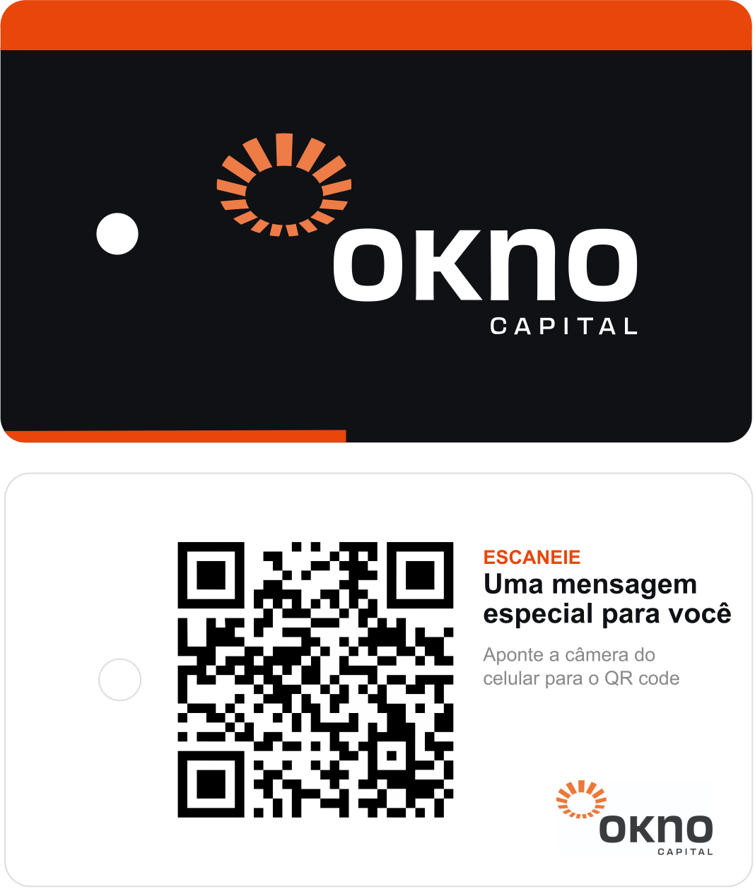 Detalhe do QR code da tag